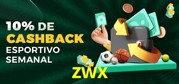 10% de bônus de cashback na zwx